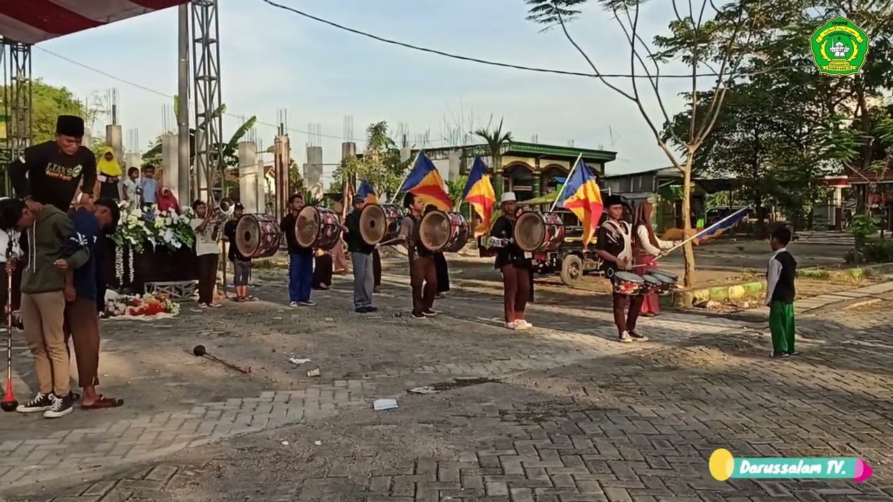 latihan DMB dalam Rangka Haflah Pondok Pesantren Darussalam Dungmas Tahun 2022 Part 1