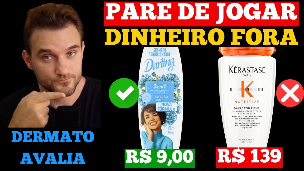 25 SHAMPOOS DE FARMÁCIA: R$ 9 POLÊMICO AO R$ 39 QUE FUNCIONA!