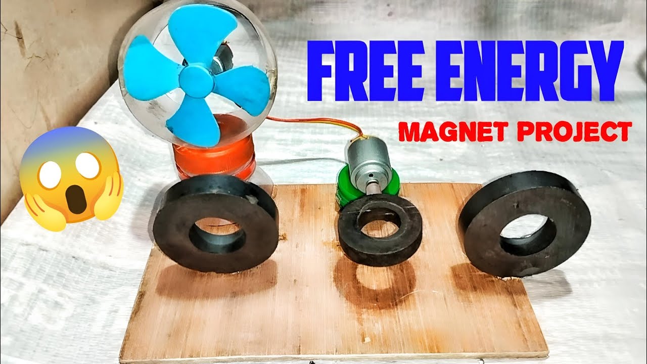 Magnet se free energy 💡😱 how to free energy Ok Rajan experiment videos 