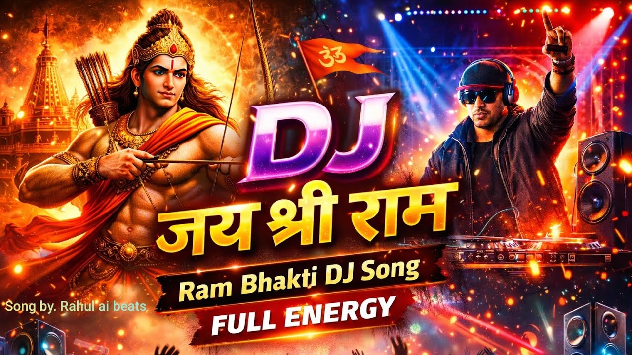 जय श्री राम 🚩 | DJ Ram Bhakti Song | Ram Mandir Special | Full Energy devotional Hindi Song