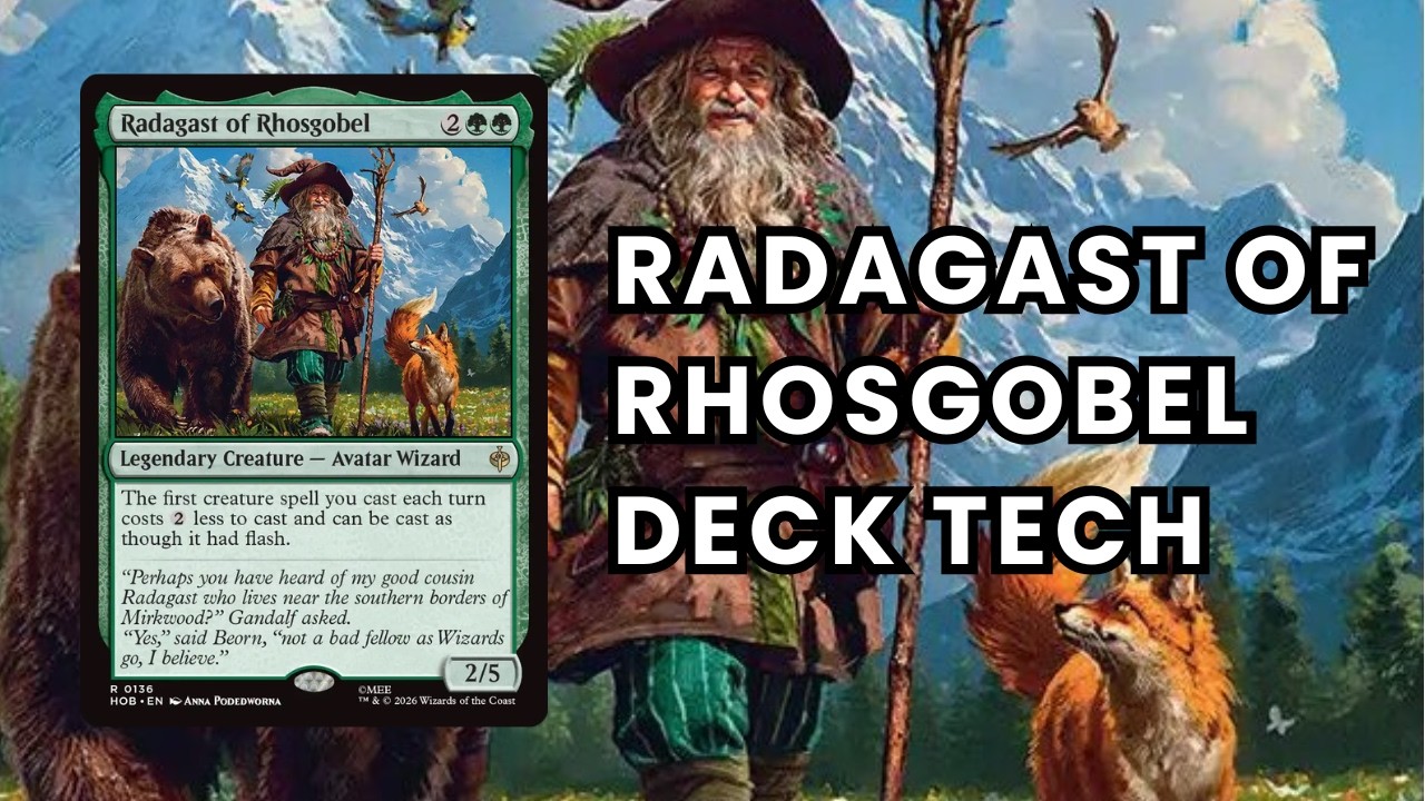Radagast of Rhosgobel Commander Deck Tech | Mono-Green Flash Creatures | The Hobbit MTG EDH