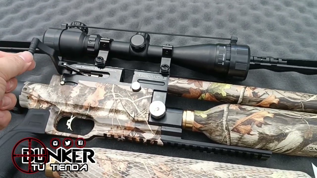 Rifle PCP Krall Jumbo Dazzle ,5.5 ,900pps