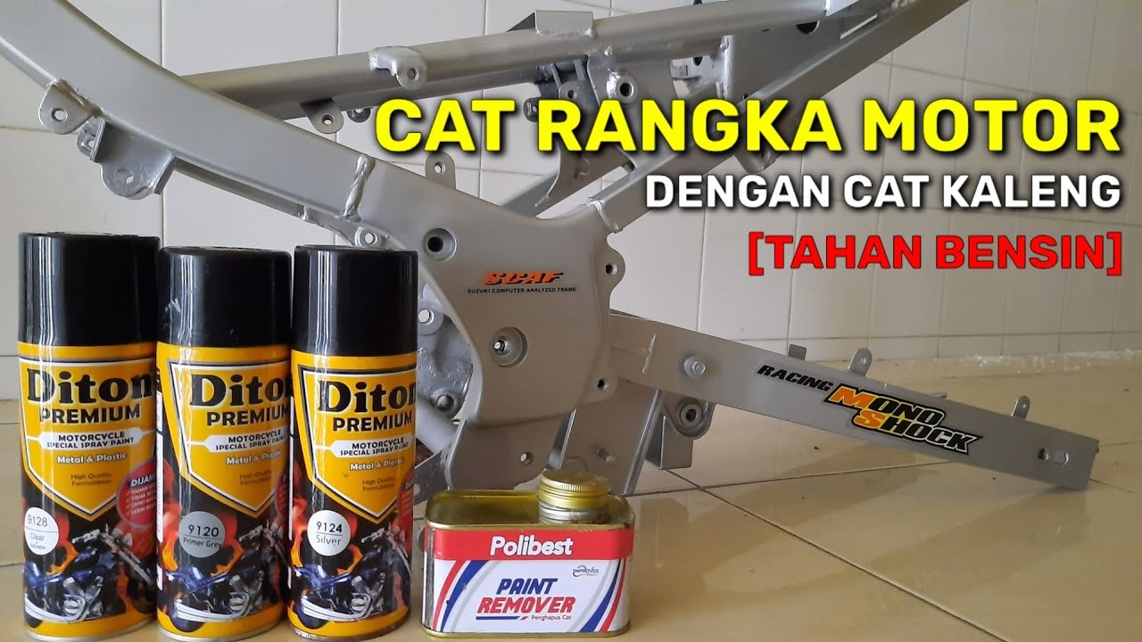 RANGKA MOTOR TUA PUN SEPERTI BARU LAGI || SUZUKI SATRIA 120 RU