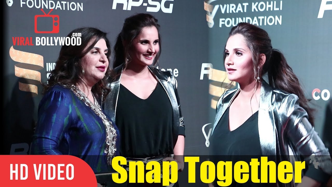 Sania Mirza And Farah Khan Snap Together At Indian Sports Honours Awards 2017