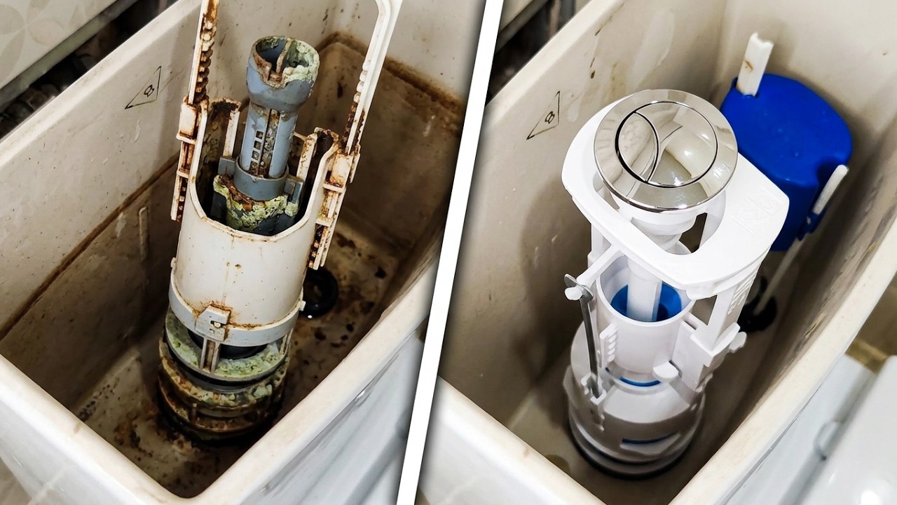 ✅Як поремонтувати протікання зливного бачка унітазу?🚽