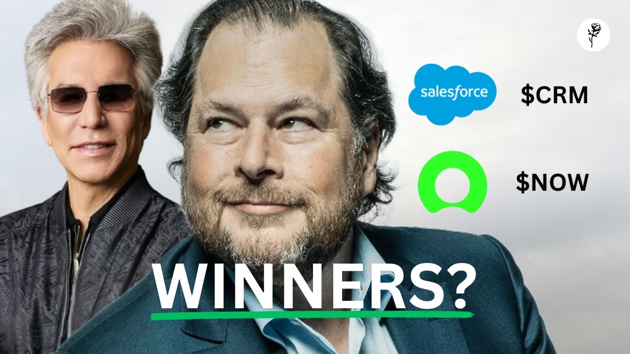 ServiceNow ($NOW) и Salesforce ($CRM) могут победить в борьбе за лидерство в области искусственно...