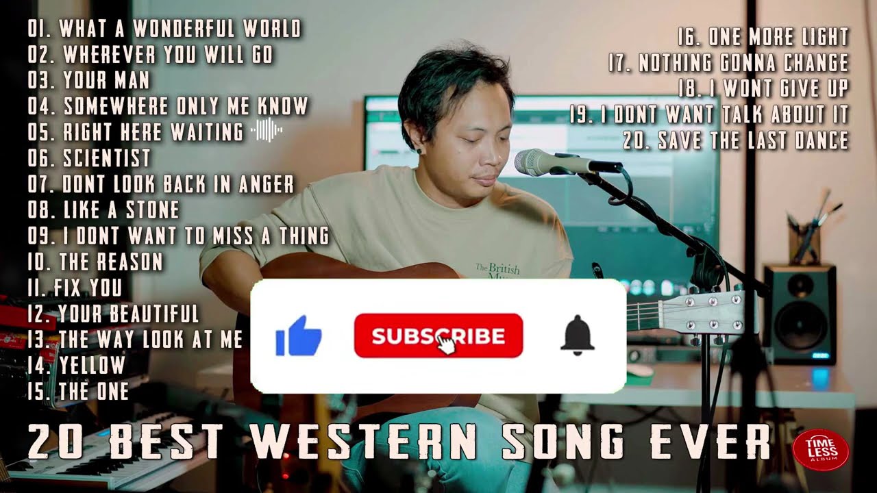 Felix Irwan 20 English Songs  - Beautiful Acoustic Covers For Work