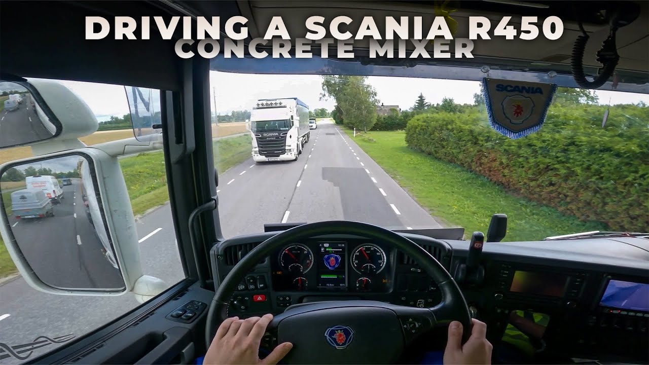 POV Truck Driving - Scania R450 - Chilling on the Highway