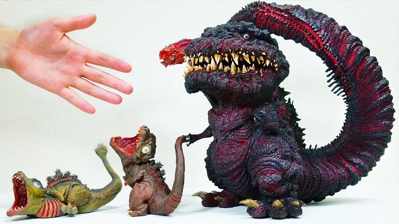 手のひらサイズの特大シン・ゴジラが届いた【デフォリアル】ギガンティック 少年リック限定