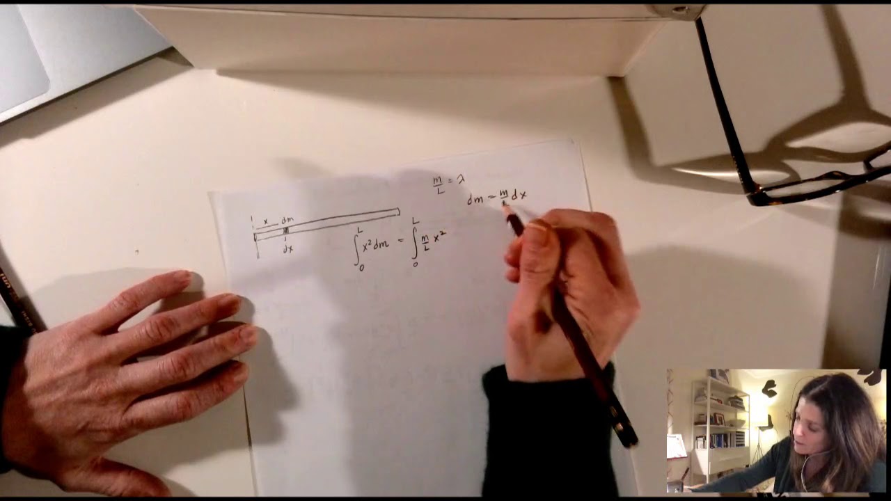 Moment of Inertia #3: Rod About Edge