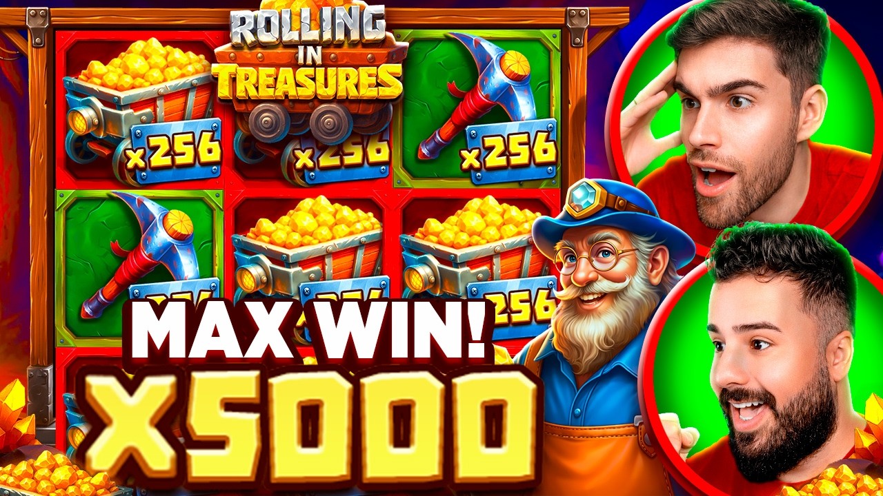 MAX WIN NO ROLLING IN TREASURES!