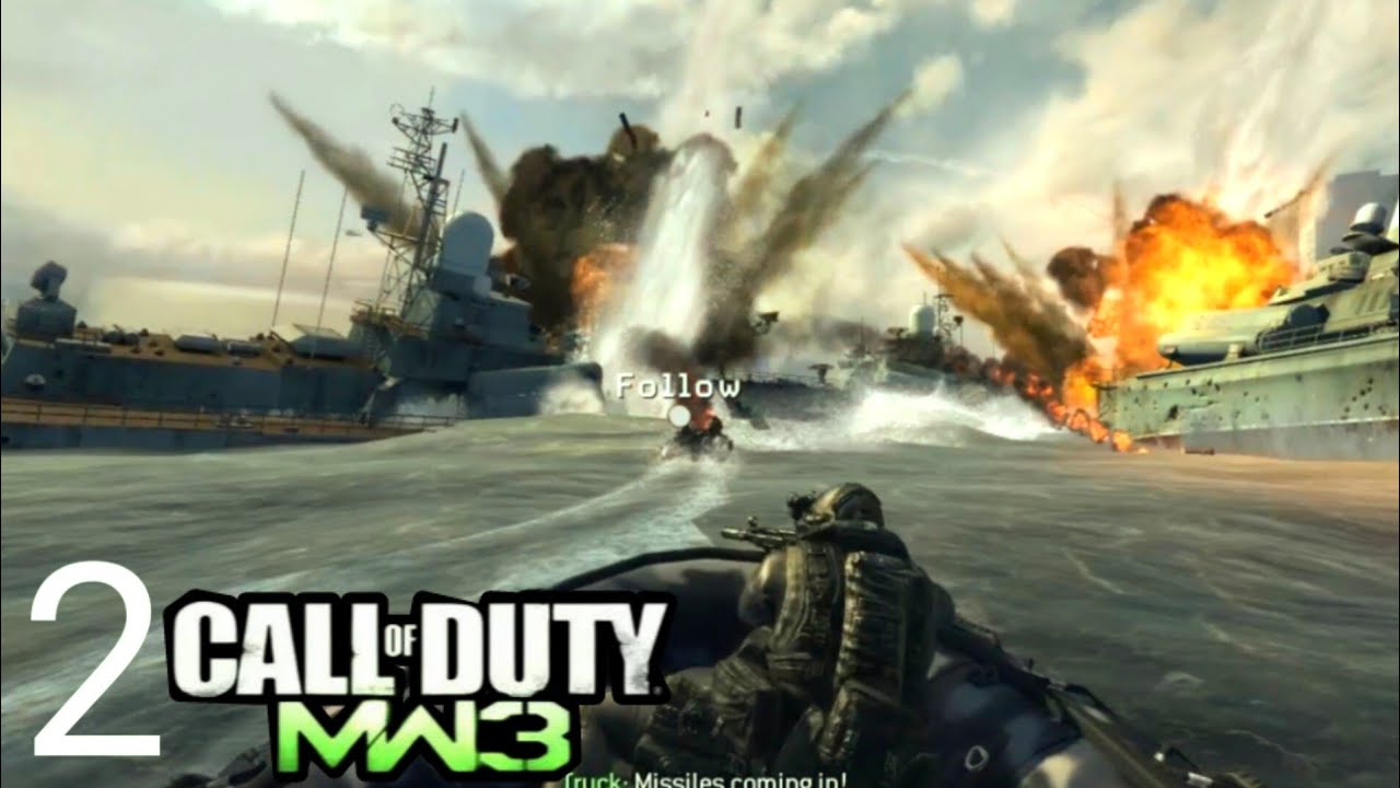 Call of Duty: Modern Warfare 3  [Mission 2: Hunter Killer] (MW3 Pc Gameplay)