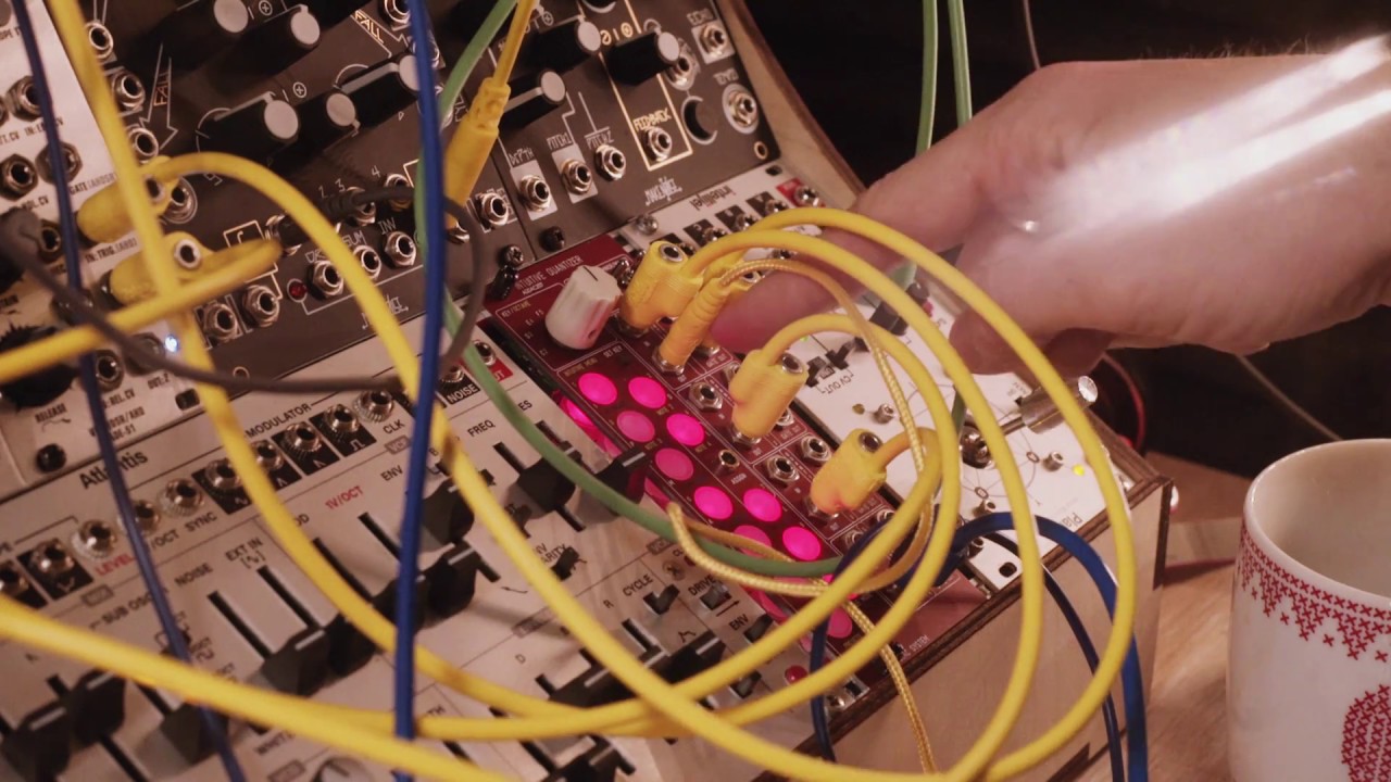 ADDAC System Intuitive Quantizer Eurorack Module Demo