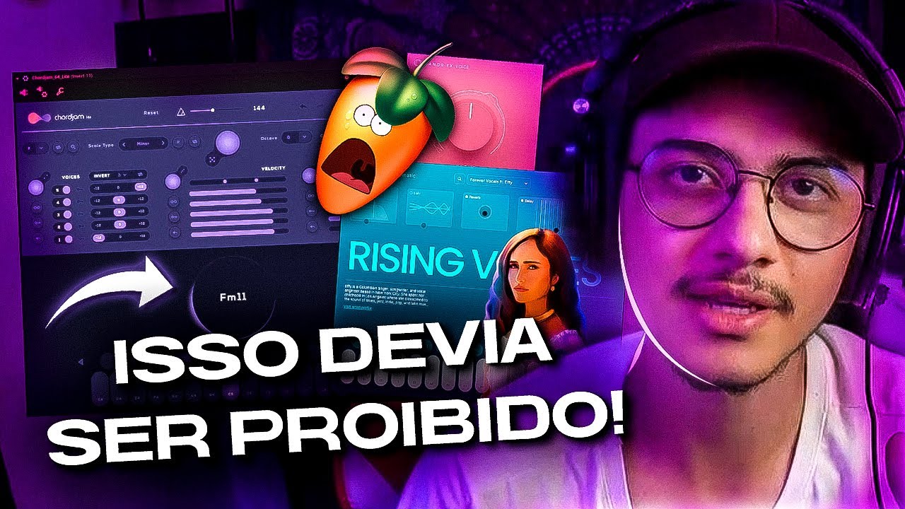 Esse Plugin cria ACORDES com 1 NOTA! 🥶 BEATMAKING com CHORDJAM + LANDR STUDIO