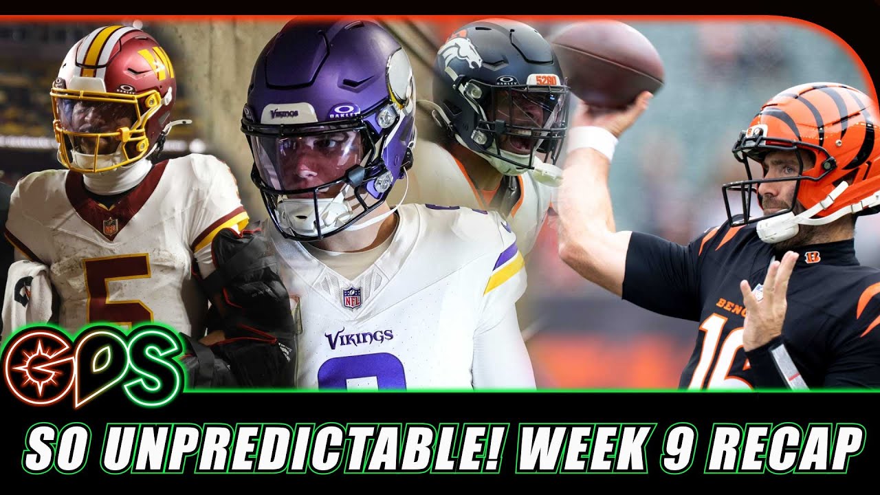 We Know Nothing About the NFL…Again: Week 9 Recap