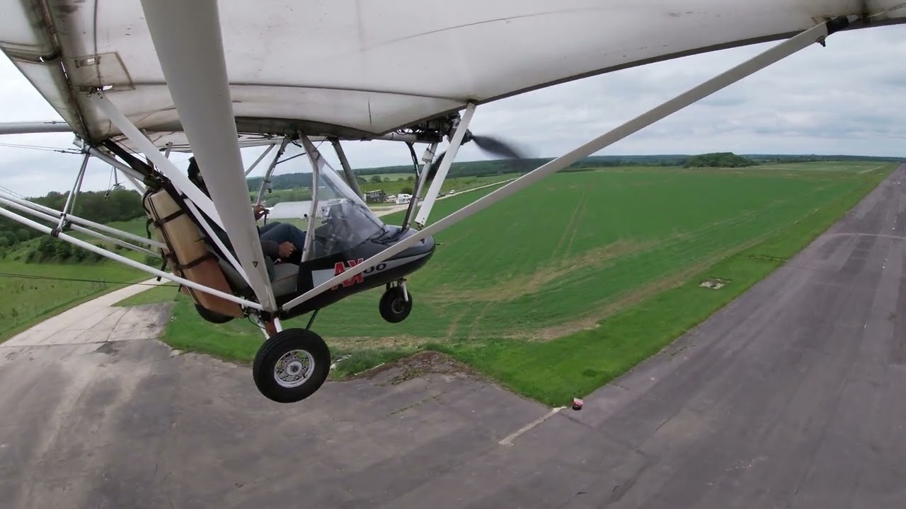AX2000 Microlight Short Flight
