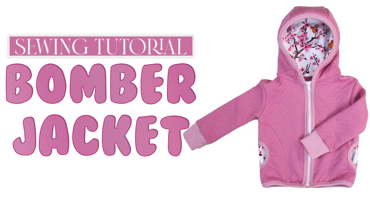 How to Sew Bomber Jacket for Kids | Tutorial | DIY | Sewing Pattern