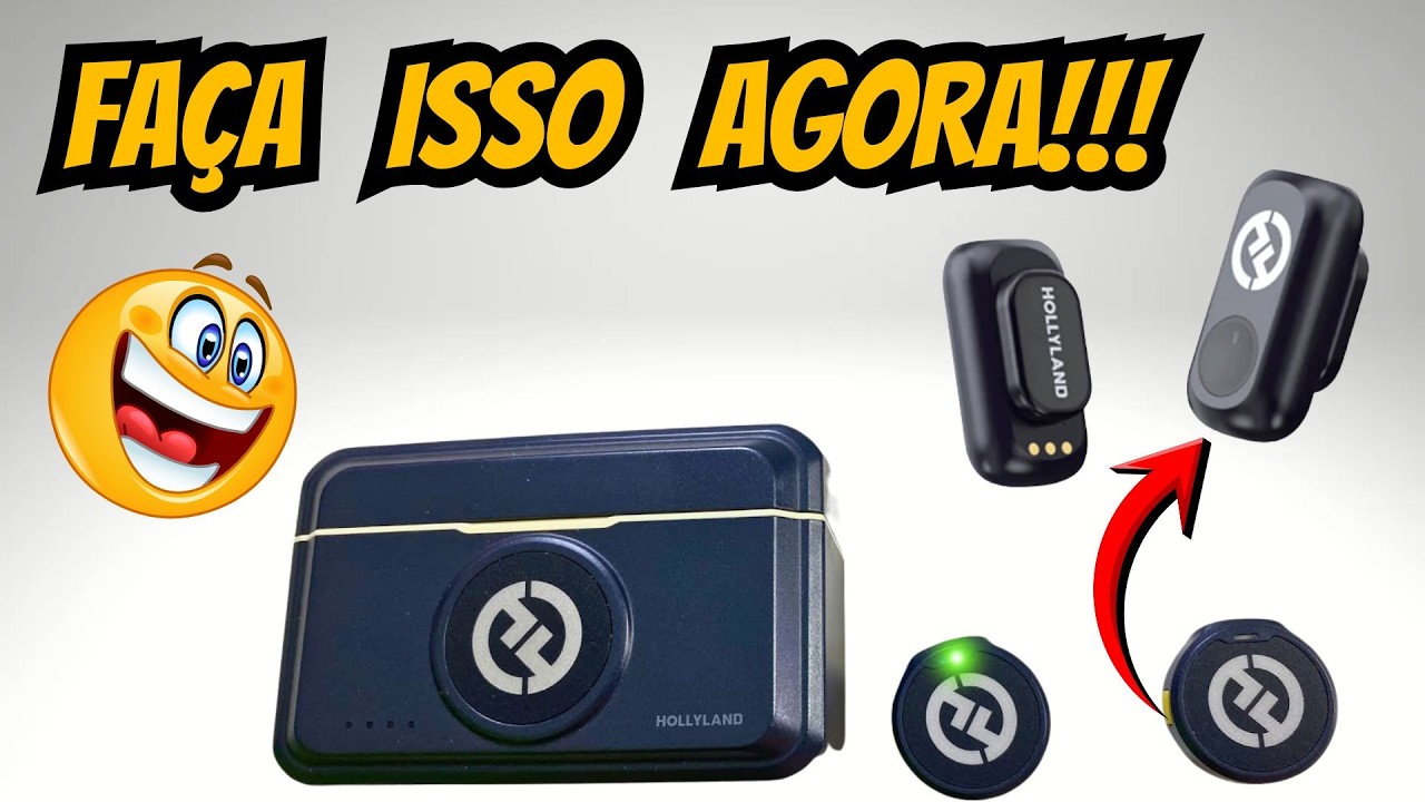 😮Microfone HOLLYLAND LARK M2 Parou de funcionar - FAÇA ISSO AGORA