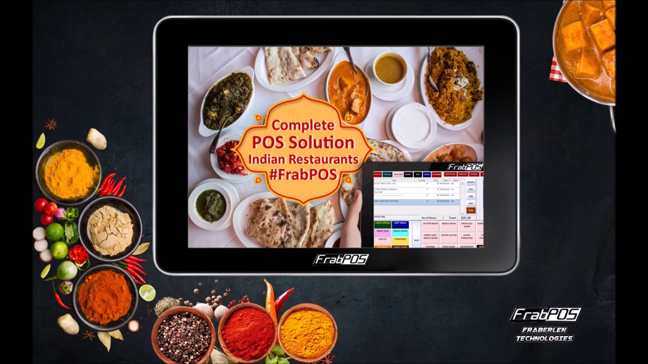 POS System for Indian Restaurant/Takeaway