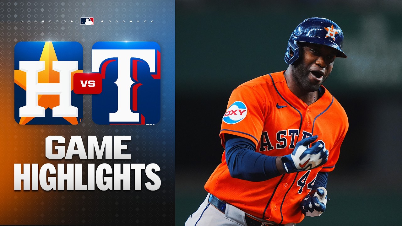 Astros vs. Rangers Game Highlights (7/11/26) | MLB Highlights