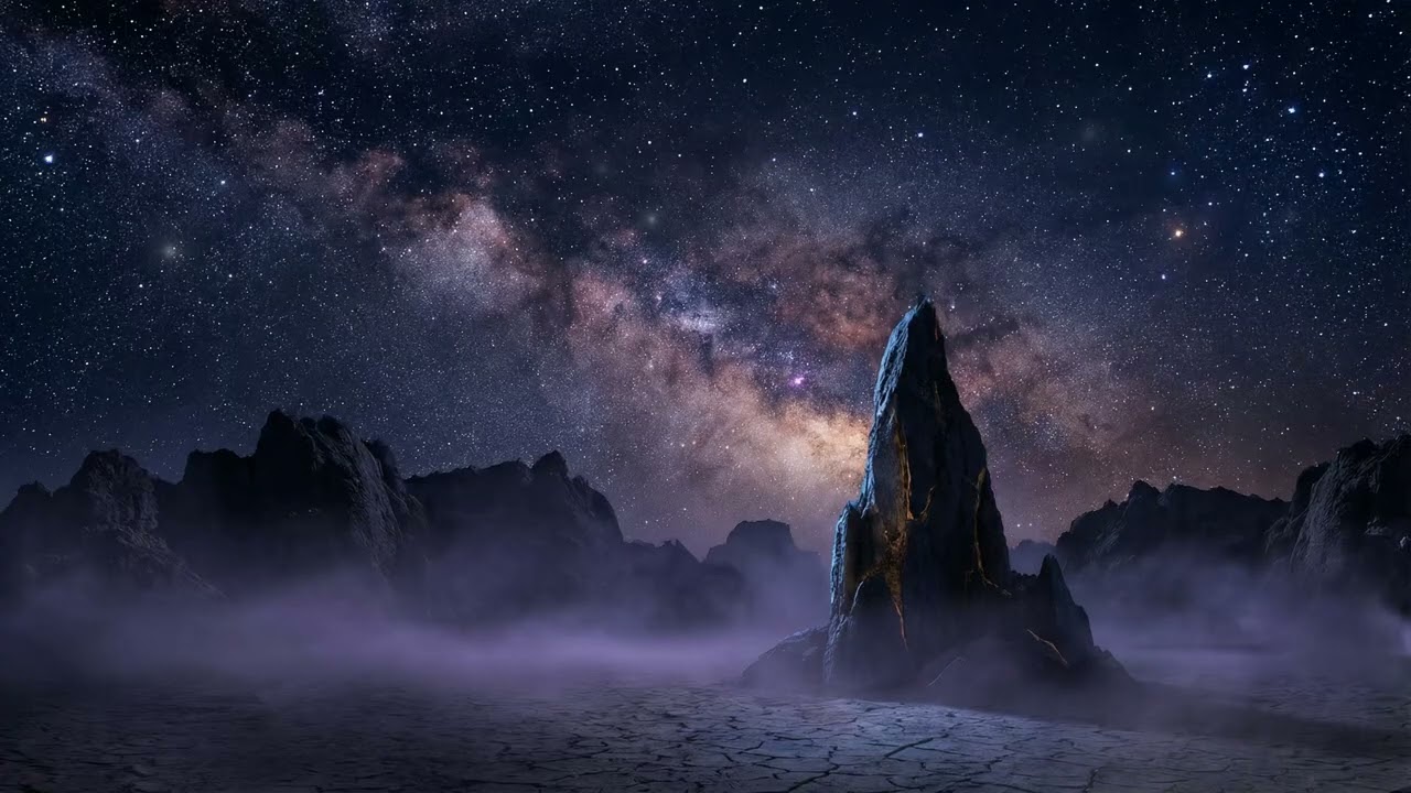 no one can find you. 🌑 Deep Space Dark Drone for Isolation