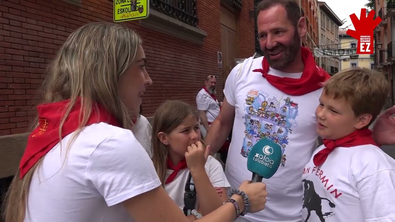SAN FERMINAK 2023 I UZTAILAK 12KO KALE GIROA ETA ERREMONTEA
