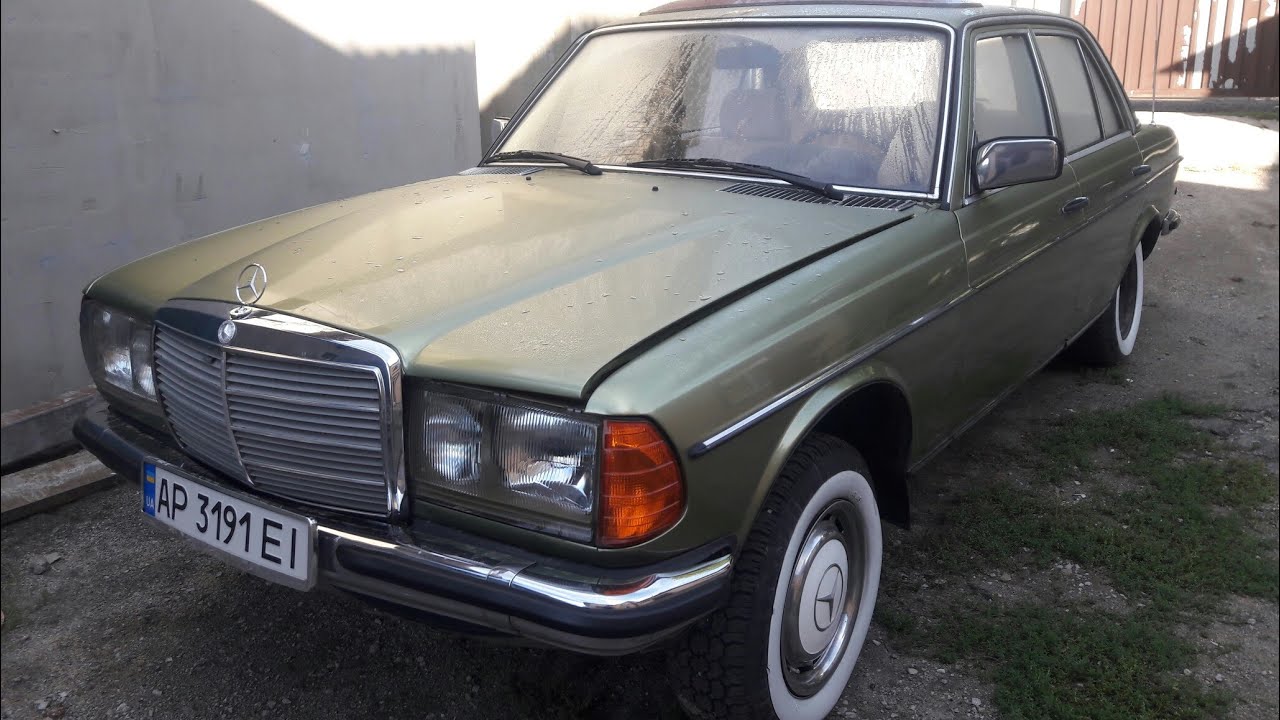 Mercedes-Benz W123  подготовка к ремонту.часть 1 разборка.