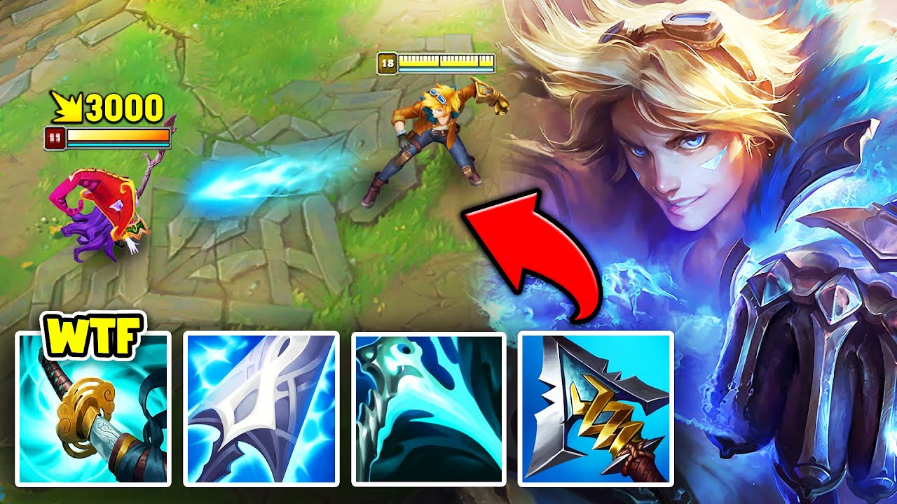 There's a NEW Lethality Ezreal build that's taking over high elo (BLUE BUILD RETURNS)