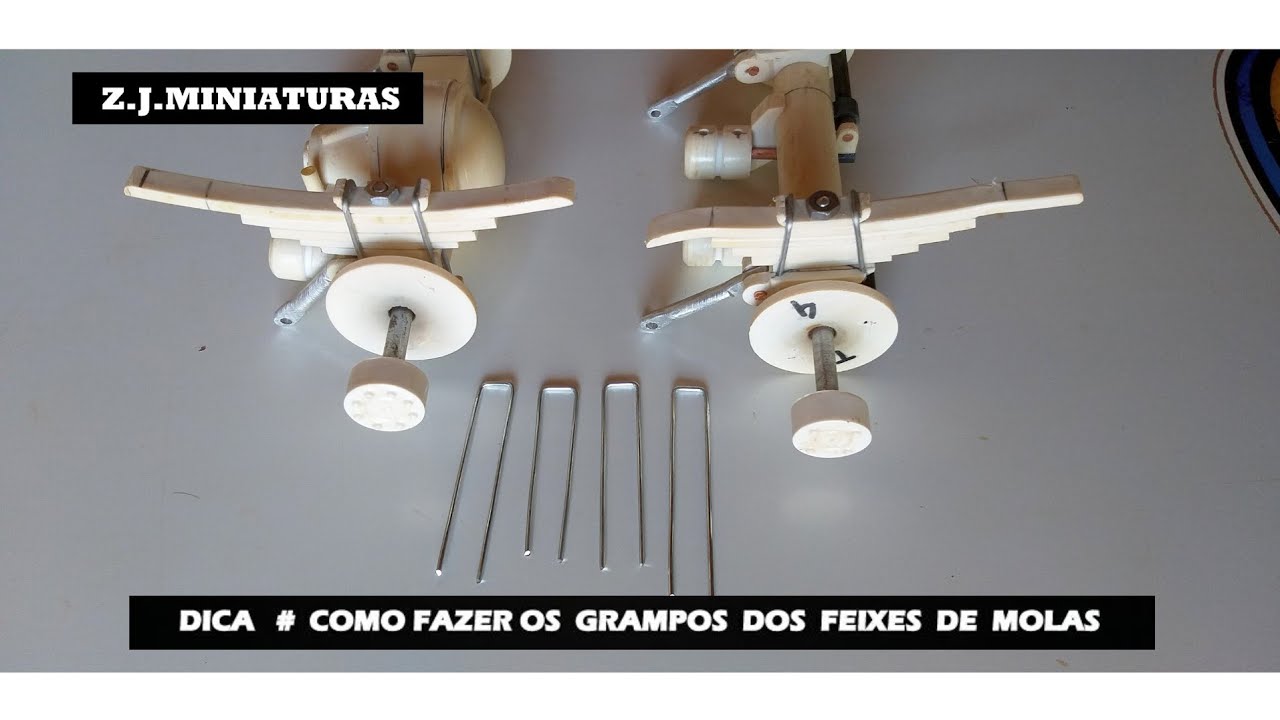 DICA # COMO FAZER OS GRAMPOS DOS FEIXES DE MOLAS