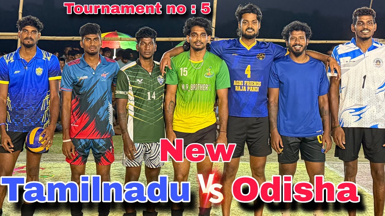 Tournament no : 3 👍🤩 | Tamilnadu vs Odisha | set-1 🔥 | tnvolleys 