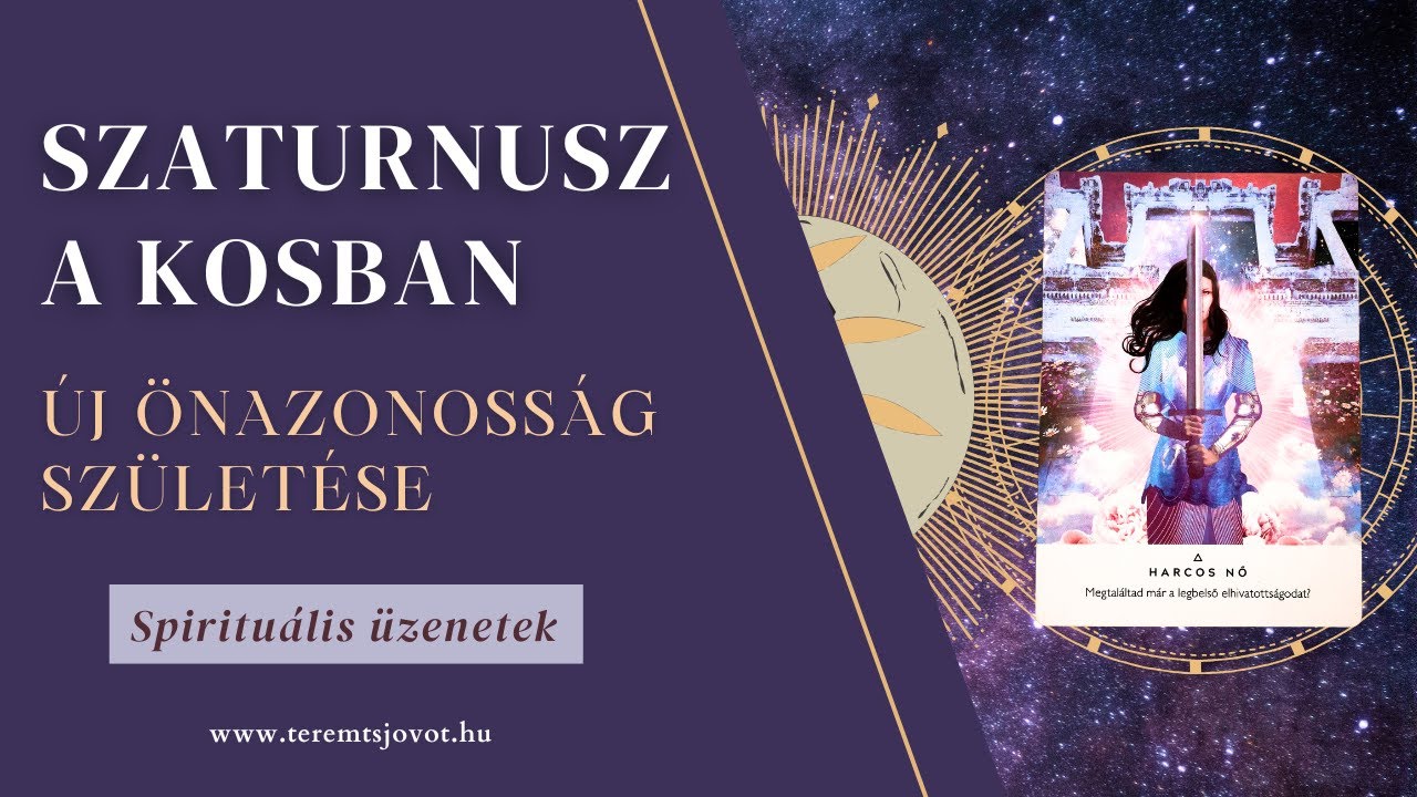 Új önazonosság születése I Szaturnusz a kosban 🪐Válassz paklit!