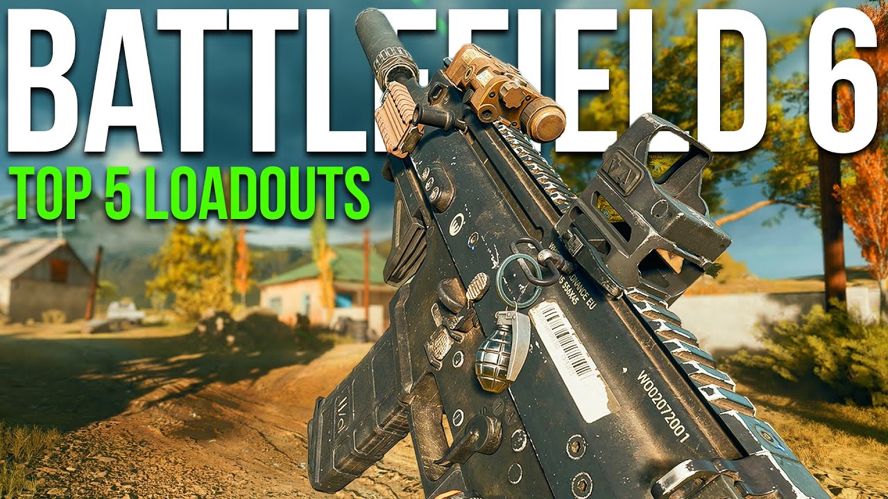 *NEW* Top 5 Meta Loadouts after Update in Battlefield 6! (BF6 Best Weapons)