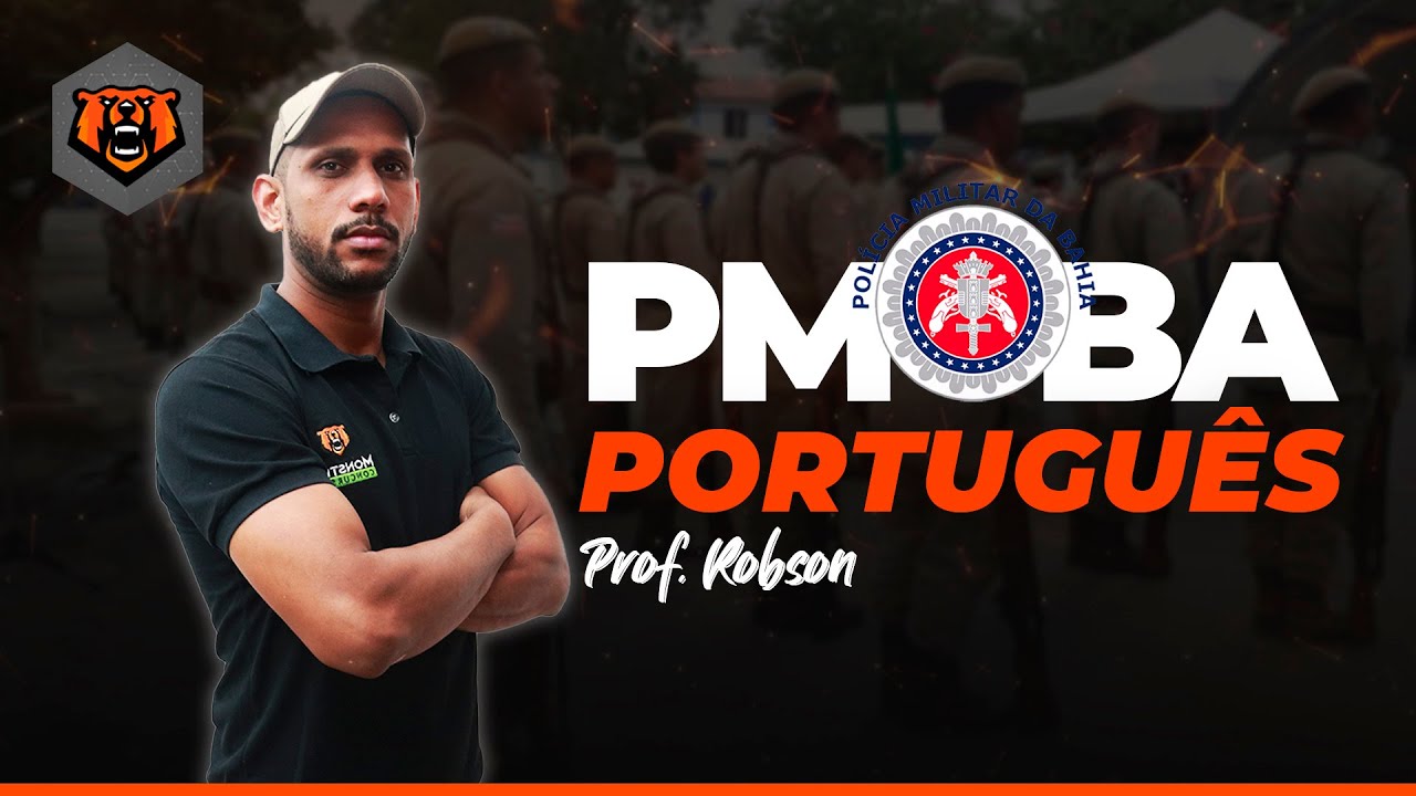 Concurso PMBA - Português - Ortografia - Prof. Robson - Monster Concursos