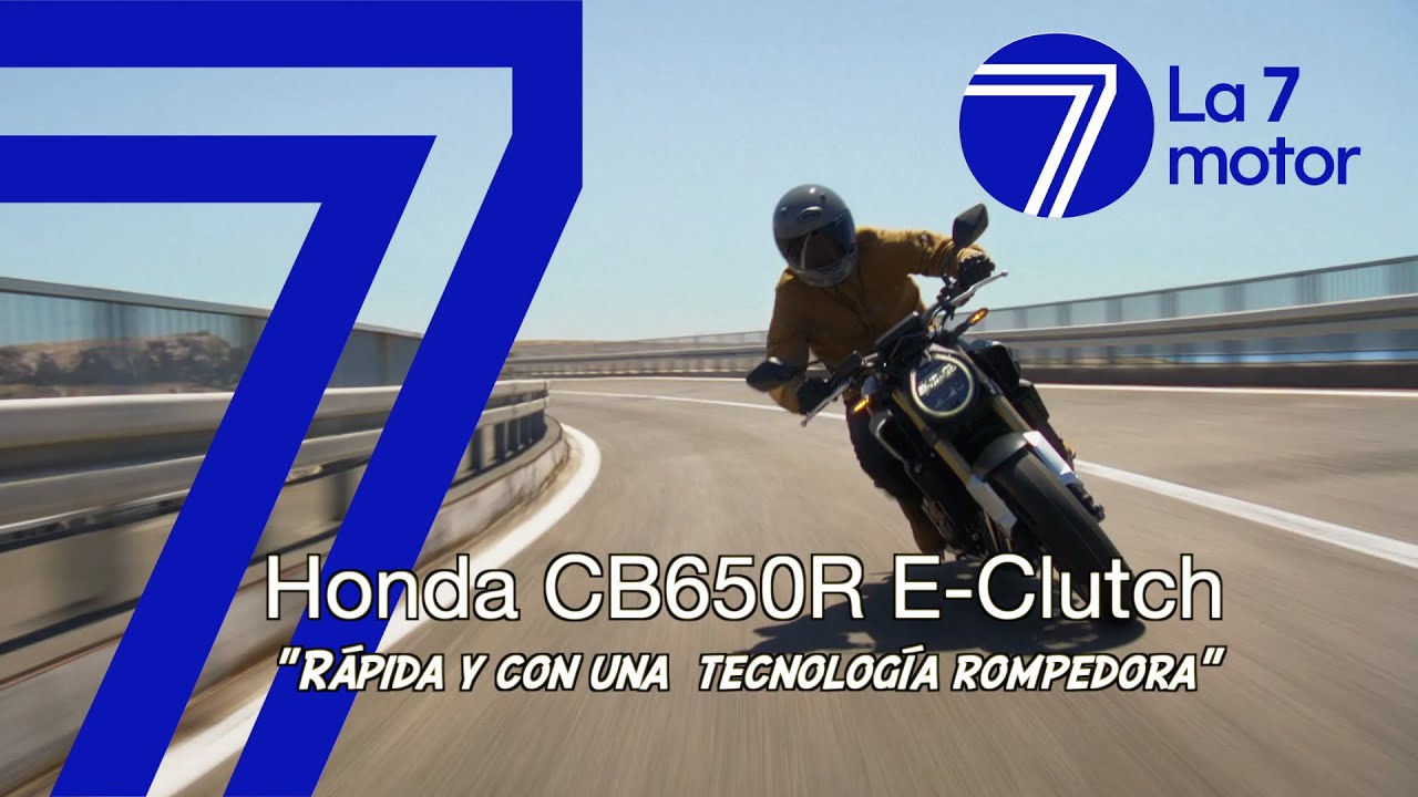 Honda CB650R E-Clutch: rápida y con una tecnología rompedora