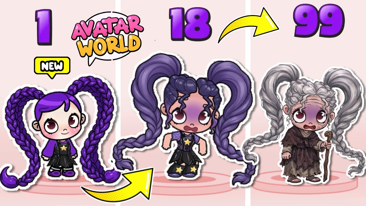 LILY LOBEBRAIDS FROM BIRTH TO DEATH 👻| New update in Avatar World is already here