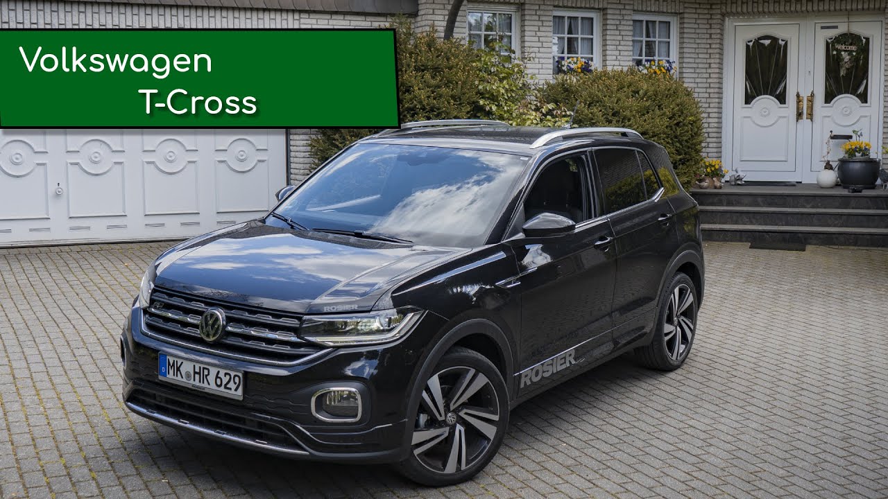 Volkswagen T-Cross R-Line 2019 Review / 1.0 TSI DSG / Fahrbericht / Meinung