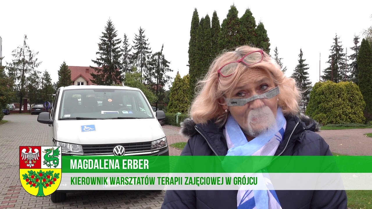 Samoch&oacute;d dla uczestnik&oacute;w WTZ Gr&oacute;jec