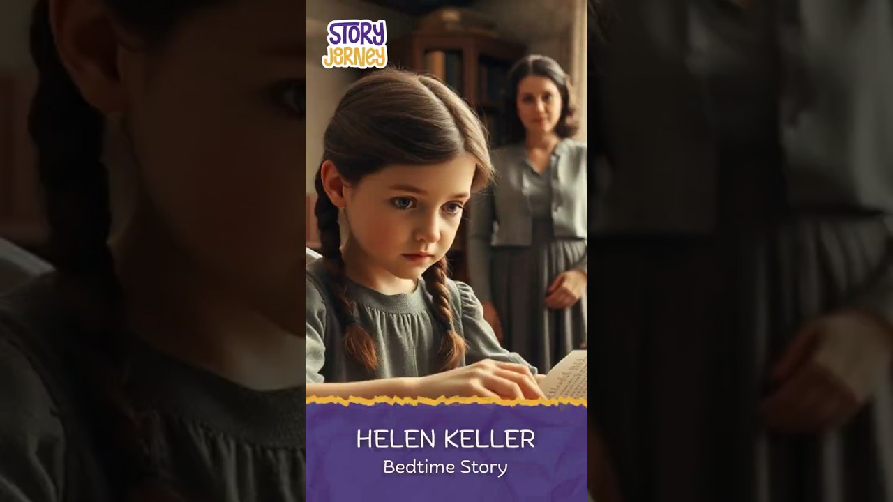 Helen Keller | World Braille Day (Story for Kids in English)
