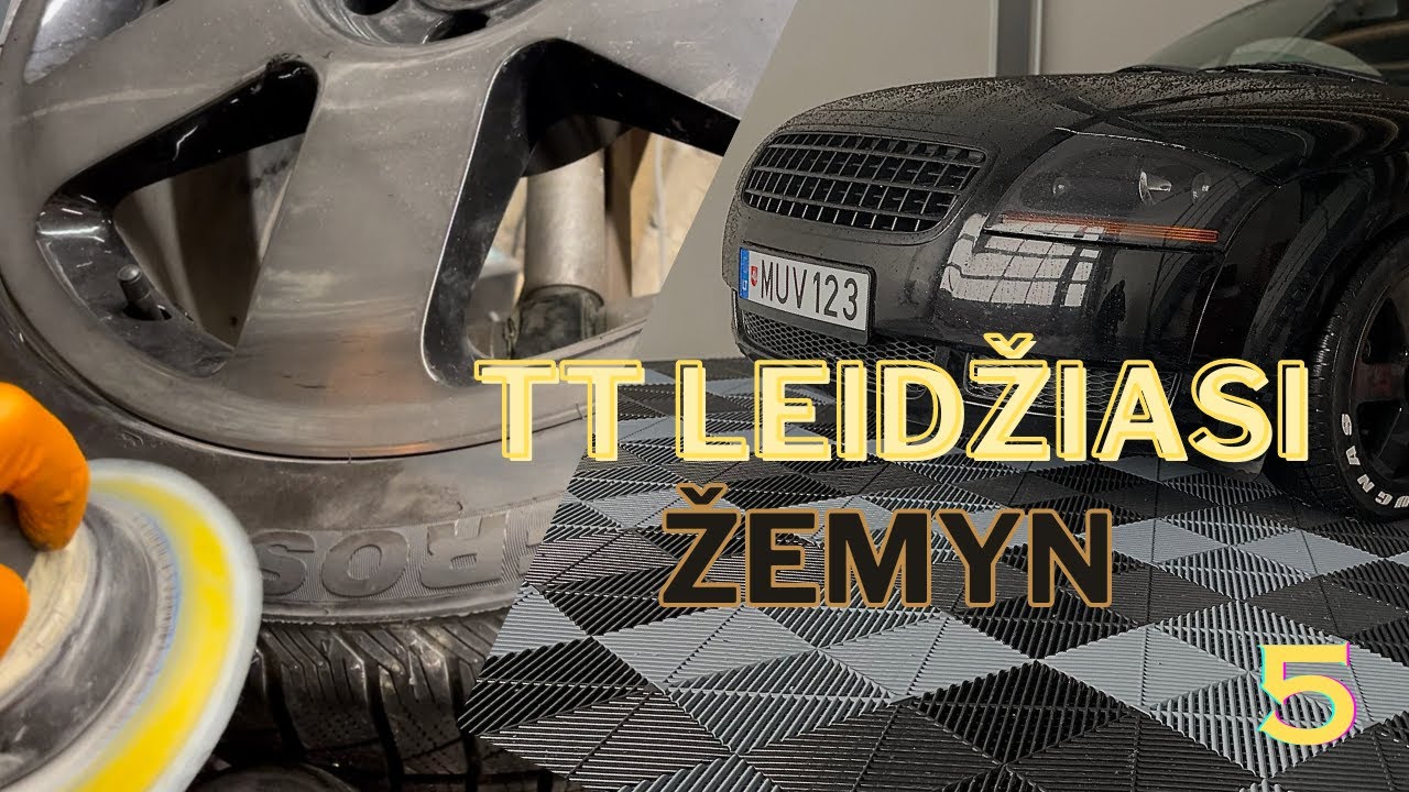 Žeminam Audi TT ir lipdukai ant padangų??!!!!