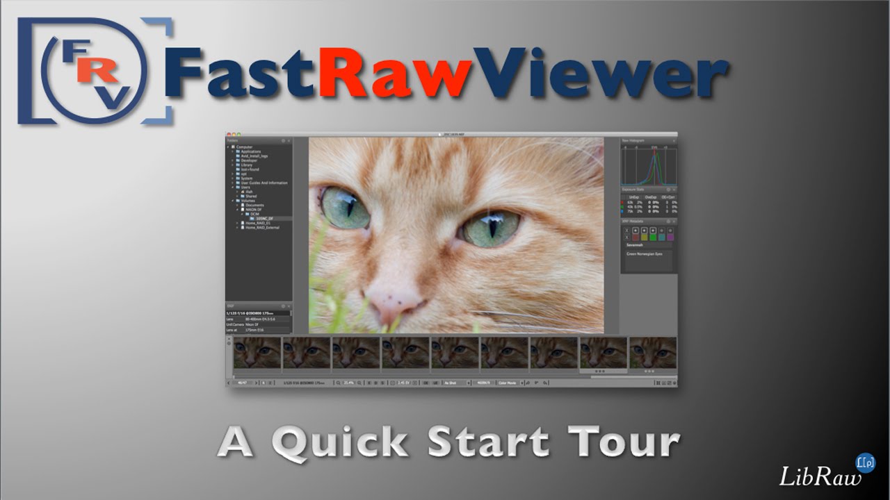 FastRawViewer - A Quick Start Tour