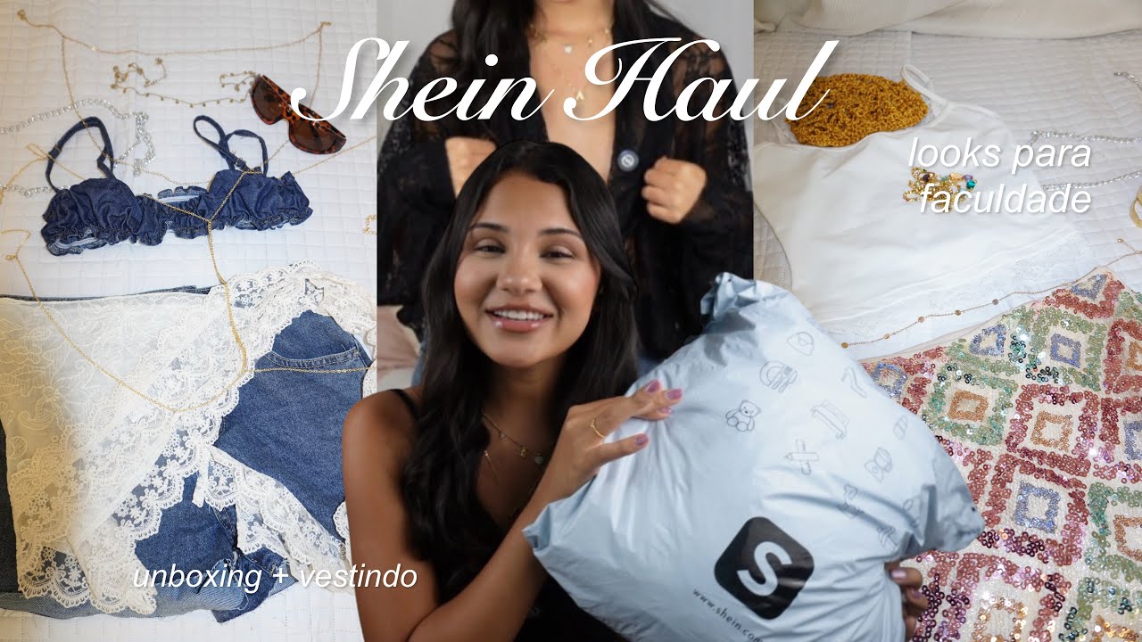 compras na shein 🌟 | abrindo e experimentando 