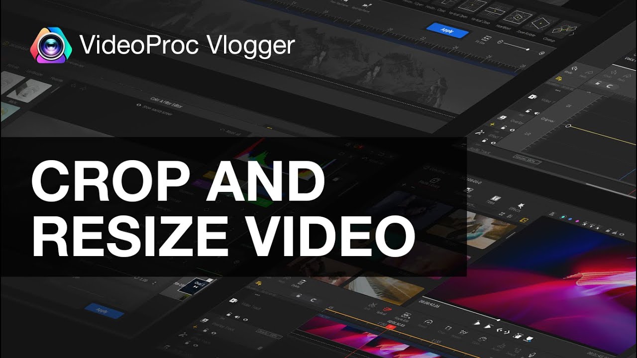 How to Crop and Resize Video | Quick and Custom Crop in VideoProc Vlogger