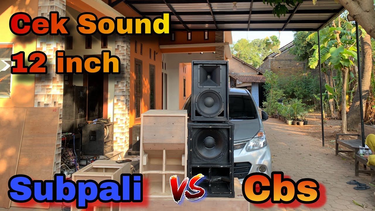 Cek Sound Compare Box 12inch // Subpali VS Cbs // Speaker Ashley lf12v300
