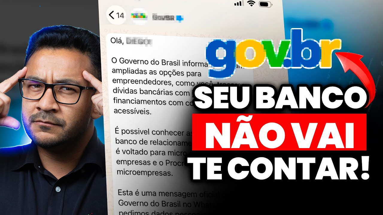 Recebeu essa mensagem do Governo? Assista antes de responder.