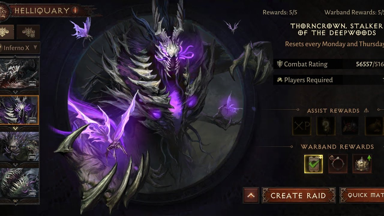 How to beat Inferno X Thorncrown, Stalker of the Deepwoods in Diablo Immortal 
