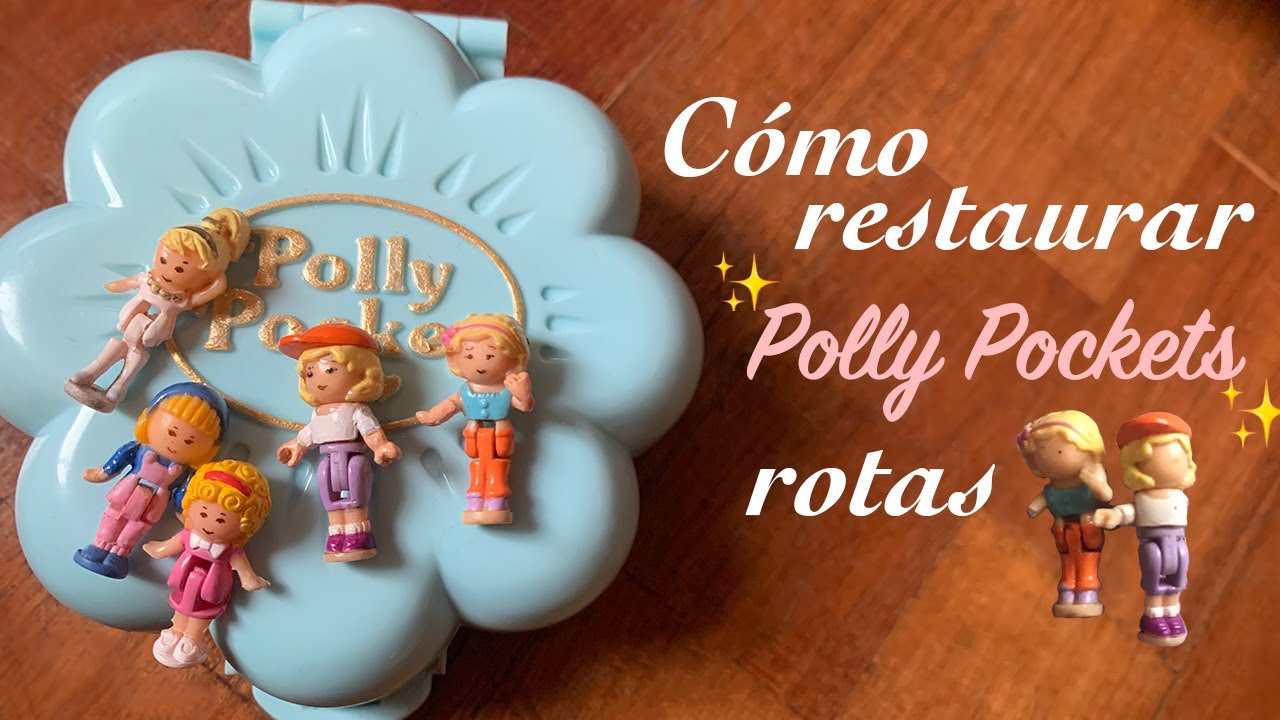 Cómo arreglar muñequitas de Polly Pocket | Polly Pocket DIY✨