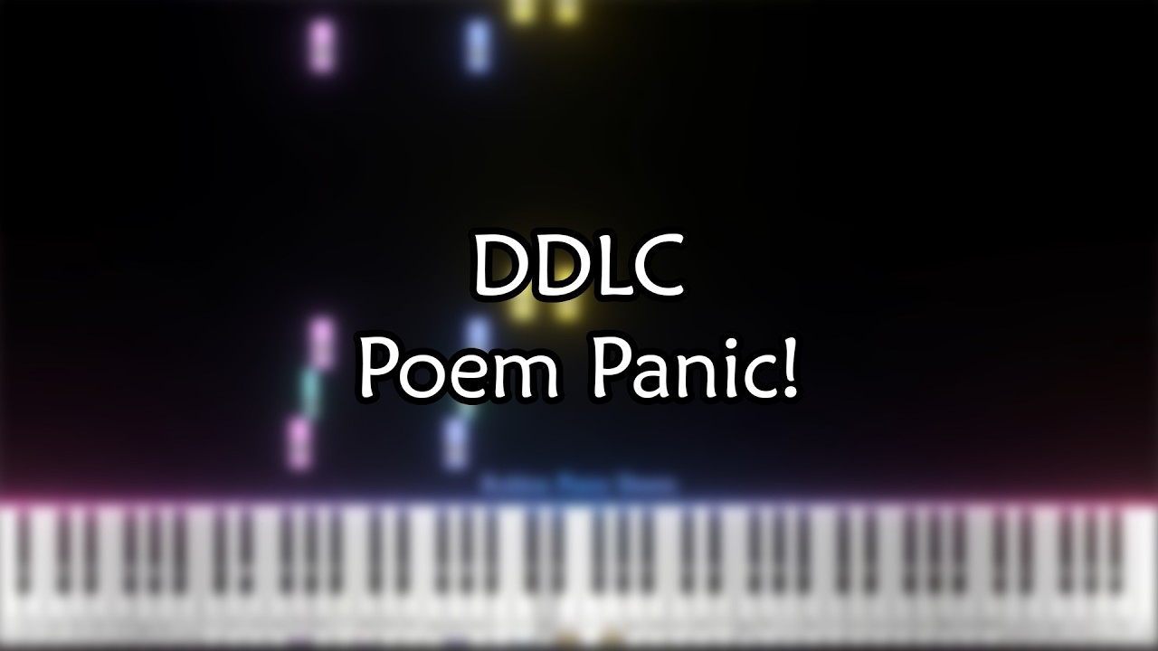DDLC - Poem Panic! | Roblox Piano