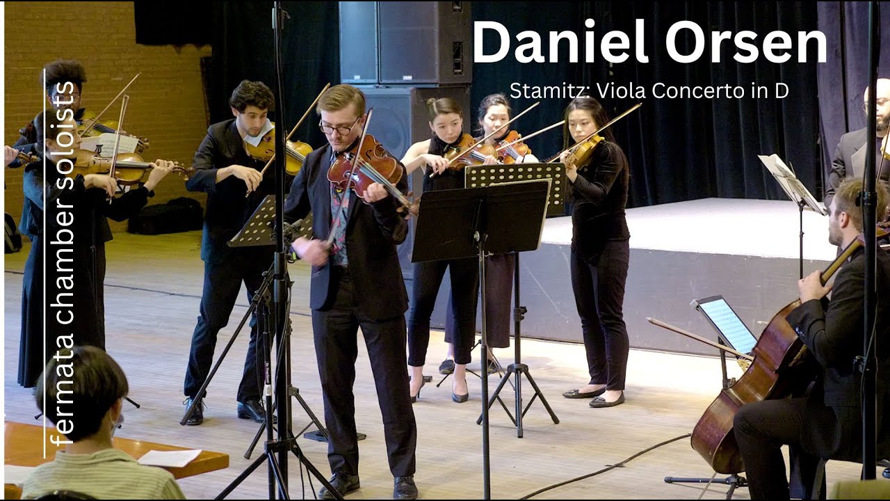 C. Stamitz: Viola Concerto in D major Op. 1 - Daniel Orsen