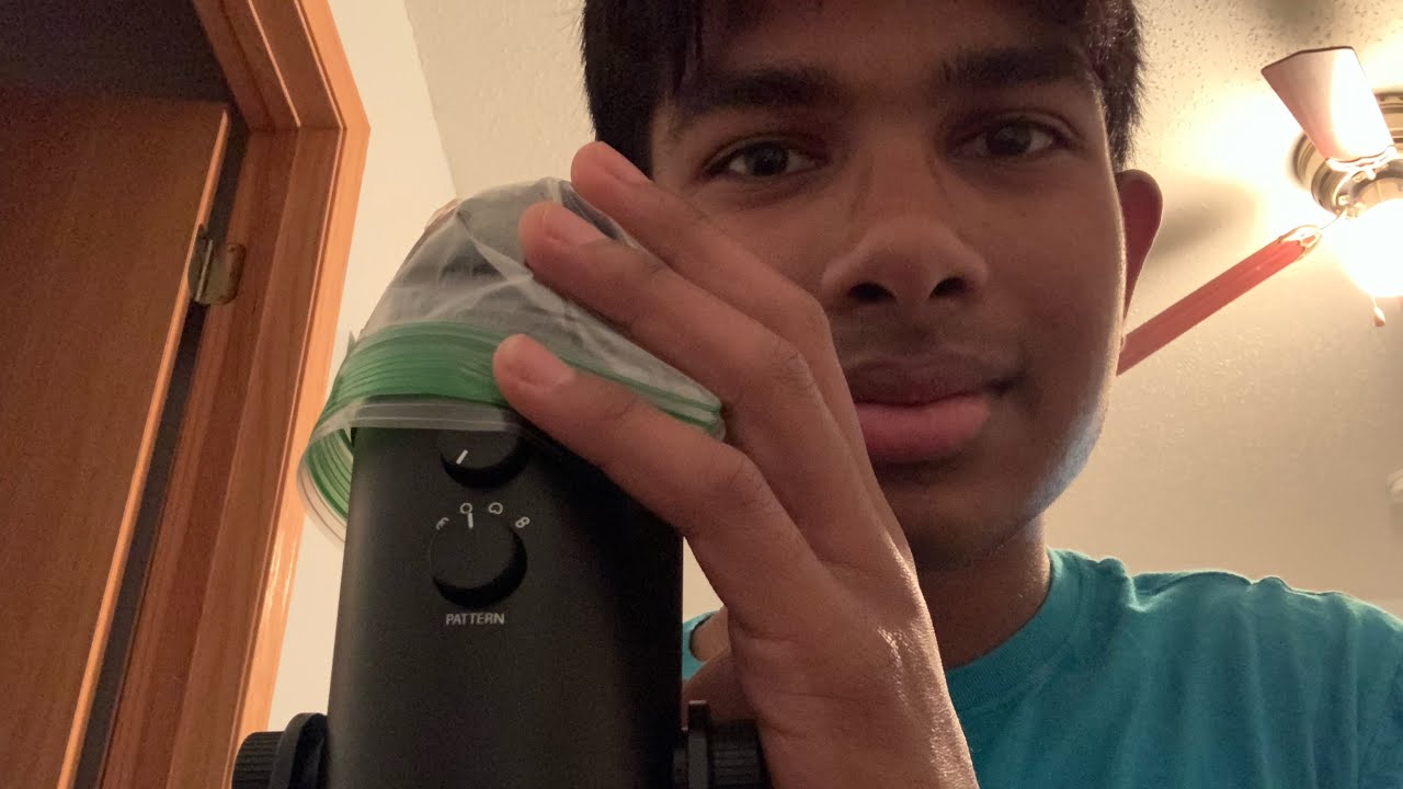 ASMR Plastic bag mic trigger