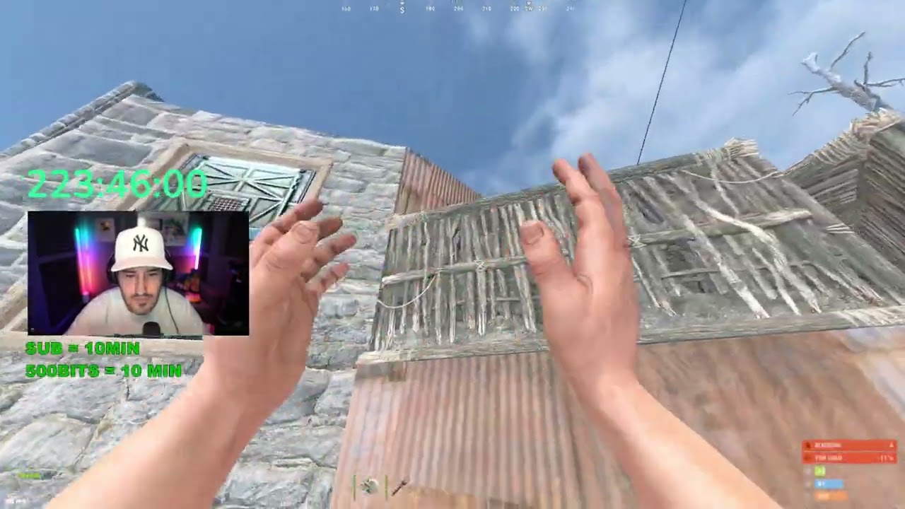 DAY 71 ⏳ EXTENSIBLE / SUBATHON ⏳ 🛑 Rust Edition 🛑 
